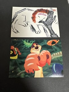 1994 SkyBox The Lion King Series 1 #142 The Fine Art of Eating Bugs - Picture 1 of 5