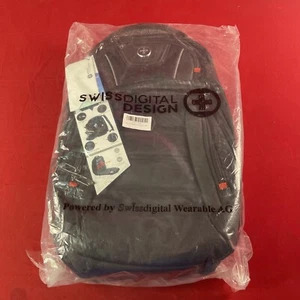 Swissdigital Design (CIRCUIT J14-BR) TSA Friendly Backpack - Brand New Sealed! - Picture 1 of 8