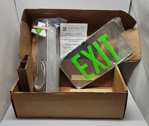 EVENLITE SOVEREIGN SOV SERIES LED EXIT SIGN NIB - Picture 1 of 3