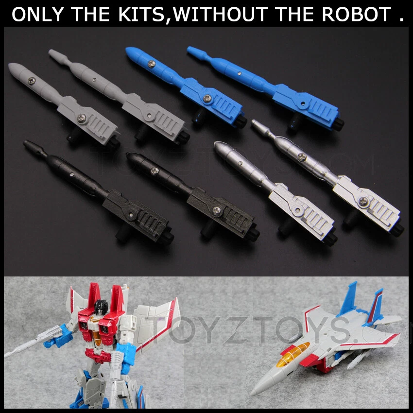 Kit de actualización de pistola de armas para Siege Earthrise Skywarp Thundercracker Starscream Foto 1 de 4