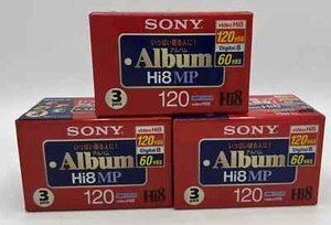 Magnétophone cassette vidéo SONY Hi8 MP120 3P6-120HMPL du Japon NEUF - Photo 1 sur 3