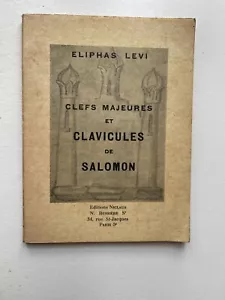 Eliphas Lévi, Clefs majeures et clavicules de Salomon, Niclaus, 1971. - Picture 1 of 1