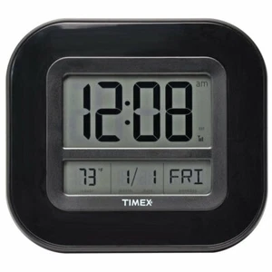 Timex 75322T Atomic Clock with Date, Day of Week and Indoor Temperature - Picture 1 of 4