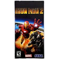 (Manual Only) Iron Man 2 Sony Playstation Portable Authentic Instruction Booklet