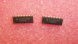 QTY (25) MC74HC4040N MOTOROLA 16 PIN DIP BINARY RIPPLE COUNTER NOS 1 TUBE - Picture 1 of 2