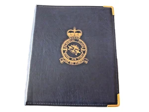 DARK BLUE LUXURY RAF LEST WE FORGET ALBUM + 15 SLEEVES TO HOUSE 30 COVERS - Picture 1 of 5