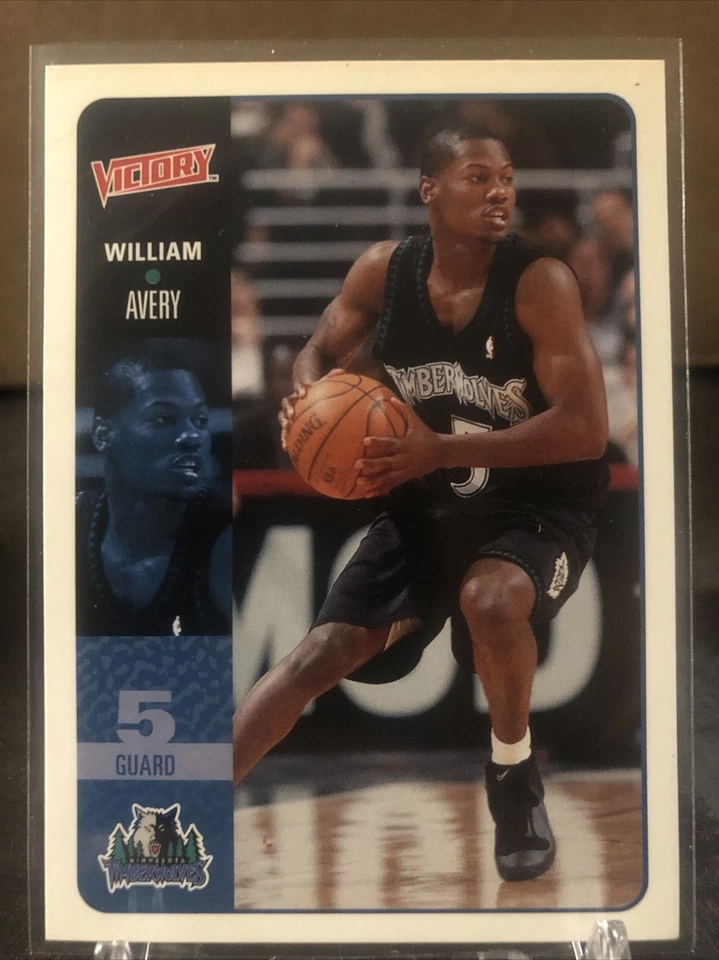 2000-01 Upper Deck Victory Timberwolves Basketball Card #125 William Avery - Image 1 of 2