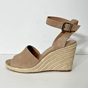 Vince Camuto Platform Espadrilles High Heel Ankle Strap Sandals Leonita Size 10 - Picture 1 of 6