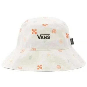 NEU VANS EIMERMÜTZE S/M BEIGE OBSTDAME LIZZIE ARMANTO PFLANZEN LOGO ORANGE - Bild 1 von 13
