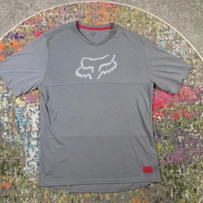 Camiseta Fox Racing Ranger Para Hombre L* Gris Tech Performance Camiseta Manga Corta Foto 1 de 4