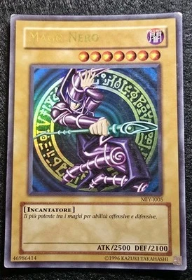 Yugioh!  Mago Nero Ultra Rara Mazzo Introduttivo Yugi MY-1005 Anno 2002 Ita - Immagine 1 di 4