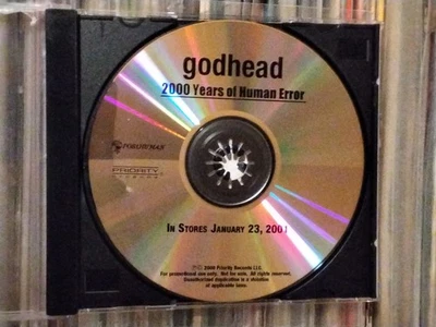 RARE ORGINAL Godhead ADVANCED CD 2000 Years PROMO MARILYN MANSON NU METAL GOTH Foto 1 de 3