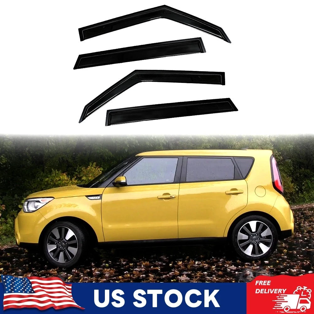 Juego De 4 Protectores De Ventilación Para Ventana De Humo, Para Soul