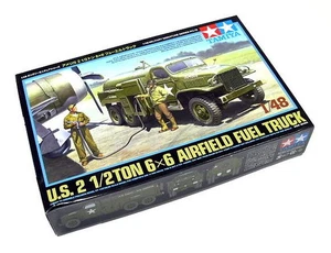 Tamiya Military Model 1/48 U.S. 2 0.5Ton 6 x 6 Airfield Fuel Truck Hobby 32579 - Picture 1 of 1