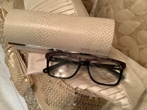 Jimmy Choo frames eyeglasses Authentic ! Brown Reptile Havana design , - Picture 1 of 6