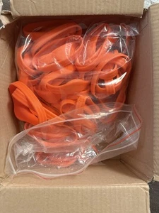 ca. 40x RFID Silikonarmband XL – MIFARE DESFire EV1 4K – Orange – unbenutzt - Bild 1 von 2
