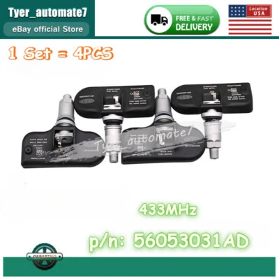 Tire Pressure Monitoring System TPMS Fit For 2012-2013 Dodge Avenger #56053031AD - Image 1 of 4