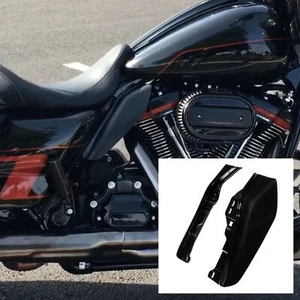 Black Mid-Frame Deflectors Fit For Harley Touring Electra Road Glide 2017-later - Foto 1 di 5