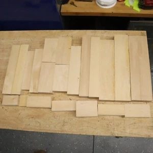 13+ lbs of Basswood Carving Wood Lumber DIY Craft Wood Blocks Rockler - Picture 1 of 2