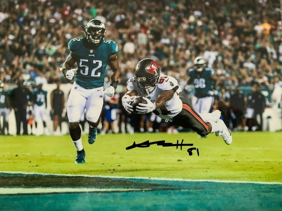 FOTO 8X10 AUTOGRAFIADA DE ANTONIO BROWN TAMPA BAY BUCCANEERS SUPER BOWL LII #4 Foto 1 de 1