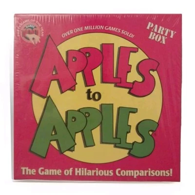 🍎  Apples To Apples 🍎  PARTY BOX NEW Sealed Game of Hilarious Comparisions  - Image 1 of 4