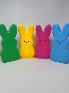 Vela LED Easter Peeps Bunny, Ilumina Peep Bunny, Iluminado Bunny Peep, 10" NUEVO - Imagen 1 de 4