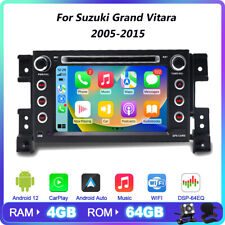 Produktbild - DVD Autoradio CarPlay Android 12 Für Suzuki Grand Vitara 2005-2018 DSP WIFI USB 