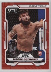 2023 Panini Chronicles UFC Playoff Red /199 Andre Petroski #167 Rookie RC