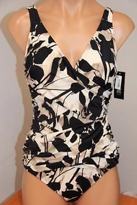 NUEVO CON ETIQUETAS INC International Concepts Traje de Baño Bikini 1 pieza Talla 8 TPE - Imagen 1 de 4