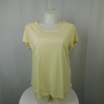 Camiseta de pijama de algodón manga corta Charter Club - 2XL, mantequilla francesa #7545 Foto 1 de 4