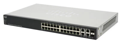 Cisco SF300-24PP 24-Port PoE+ Managed Switch (Refurbished) - Image 1 of 2