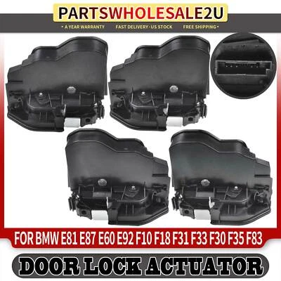 Привод дверного замка 4x для BMW 118i 120i 323i 325i M3 X1 Mini Cooper Countryman - Изображение 1 из 4