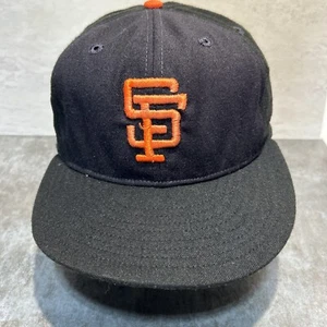 Vintage San Francisco Giants Hat New Era Fitted Hat SZ 7 100% Wool Dupont VS H20 - Picture 1 of 9