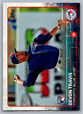 2015 Topps  Baseball #184 Devon Travis RC Toronto Blue Jays - Image 1 of 2