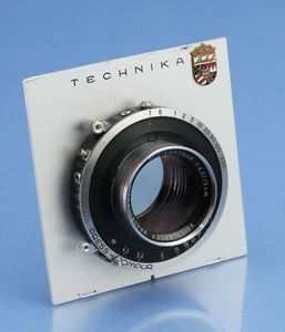 VOIGTLANDER APO-LANTHAR 150MM F4.5 LENS +COMPUR SHUTTER +TECHNIKA BOARD NICE! - Picture 1 of 4