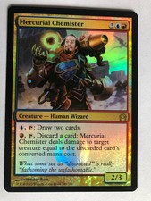 Mtg Magic the Gathering Return to Ravnica Mercurial Chemister FOIL