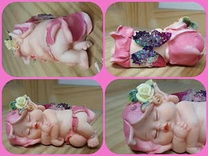 FATA FATINA BABY BOMBONIERE IDEA REGALO NASCITA BATTESIMO - Imagen 1 de 1