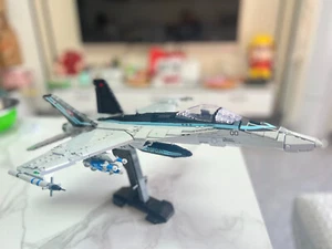 FA-18E Super Hornet Top Gun fighter aircraft MOC blocks plane jet US USA F-18 - Picture 1 of 8