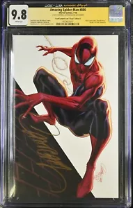 AMAZING SPIDER-MAN #800 Campbell Virgin Cover A CGC 9.8 Firmato J SCOTT CAMPBELL - Foto 1 di 2