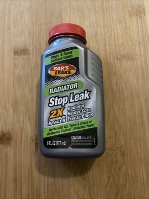 Bar's Leaks Radiator STOP LEAK 6 oz Cooling System Sealer & Conditioner 1194 NEW - Image 1 of 2