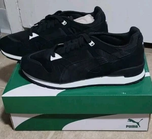 Mens Puma Classic Duplex Sneakers - Athletic Black Shoes Size 8.5 - New - Picture 1 of 11