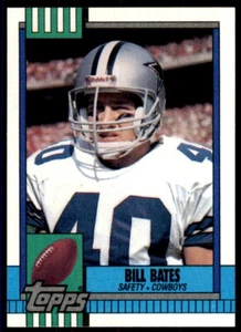 1990 Topps Bill Bates Football Cards #490 - Picture 1 of 2