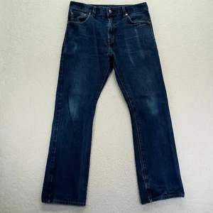 Jeans bootcut uomo Levis 517 33x32 blu cotone denim lavaggio medio - Foto 1 di 14