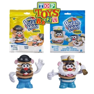 Mr Potato Head - Set of 2 Buildable Bag Chips Figures Saul T & Original Nature - Picture 1 of 9