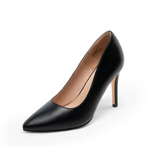 Women Classic Pumps High Heels Pointed Toe Wedding Shoes Ceremony Dress Shoes - Picture 1 of 64