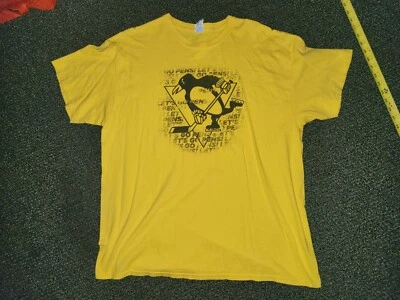 PITTSBURGH PENGUINS LETS GO PENS 2016 PLAYOFFS T-SHIRT adult X-LARGE upmc AAA - Image 1 of 4