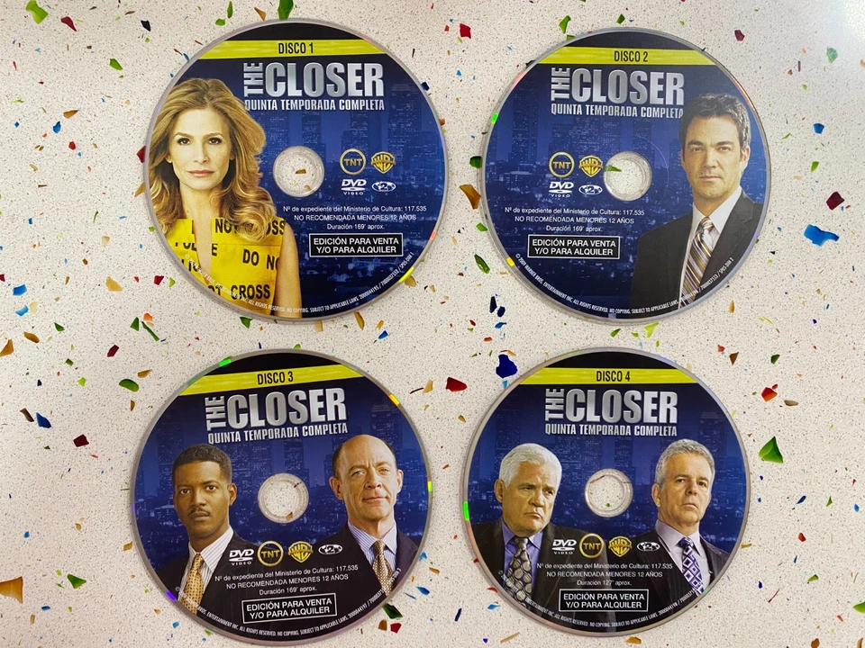 THE CLOSER - 5ª QUINTA TEMPORADA COMPLETA - INCLUYE 4 DVD - SIN CAJA - Imagen 1 de 1
