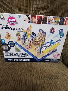5 Surprise Mini Brands Disney Toy Store Playset by Zuru - Disney Toy Store NEW - Picture 1 of 7
