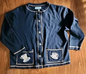 Vintage THE Quaker Factory Women's Sweater Size Sm Black Color Used - Picture 1 of 12