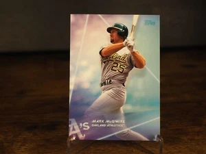 2020 TOPPS X STEVE AOKI WAVE 4 CARD OAKLAND ATHLETICS MARK MCGWIRE #87 - Picture 1 of 1
